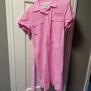 Vineyard Vines Striped Shirt Dress